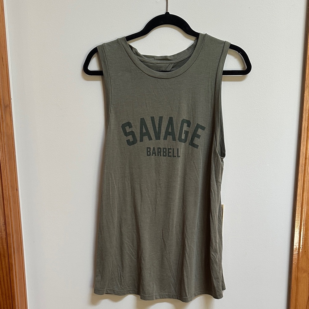 Savage Barbell Tie Back Muscle Tank